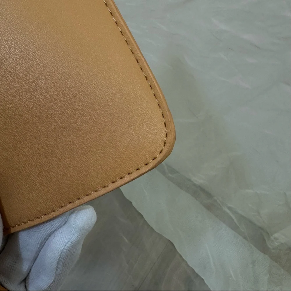 Mansur Gavriel Leather Clutch Pouch Wallet Wristlet